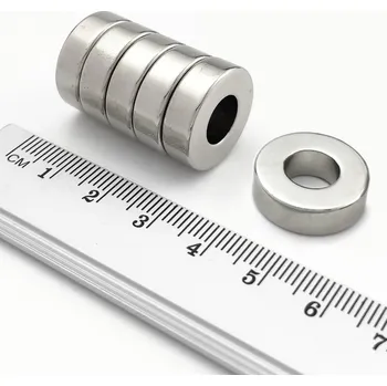 Dekorativní magnet orodian.cz Neodymový magnet prsten 19-9×6 mm - N38