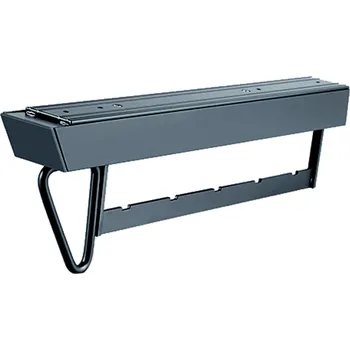 Nábytkové kování Strong Výsuvný věšák na ramínka 600/900 s tlumením hnědý