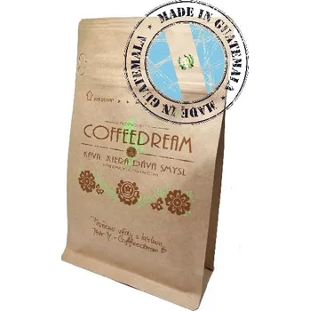 Káva COFFEEDREAM | Káva GUATEMALA HUEHUETENANGO - 100g / běžný třívrstvý sáček / Hrubé mletí - frenchpress, filtrovaná káva Káva HUEHUETENANGO A63