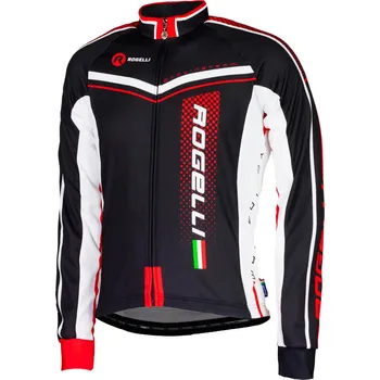cyklistický dres Pánský cyklodres Rogelli GARA MOSTRO černo červený Velikost: 4XL