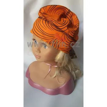 Čepice Dráče Funkční čepice Flavio Orange Size: S