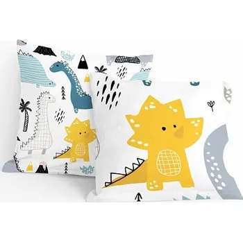 Povlak na dekorativní polštářek POVLAK NA POLŠTÁŘEK DINOSAUŘI