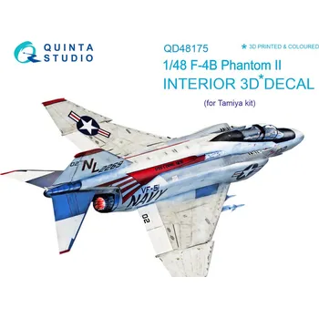 Plastikový model 1/48 F-4B 3D-Print & colour Interior (TAM)