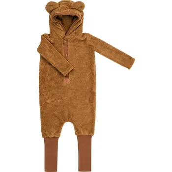 Dámský overall Zezuzulla Eared Jumpsuit Fuzzy Mustard Kombinéza s oušky Velikost: 110