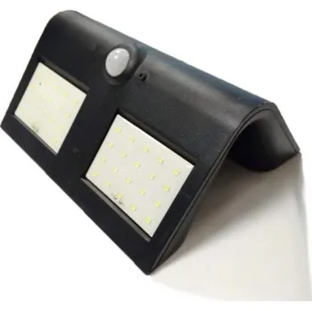 Venkovní osvětlení LED 2020 PIR DUAL SOLAR, nástěnné solární bateriové LED světlo se snímačem pohybu