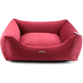 Pelíšek pro psa MILK & PEPPER Pelíšek BORDO, barva bordó Velikost: S