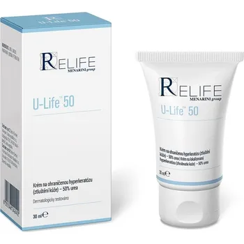 Tělový balzám RELIFE U-Life 50 krém na ohraničenou hyperkeratózu 50% urea 30 ml