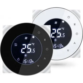 Termostat LURECOM 6000-4P Tuya - chytré vytápění TuyaSmart - 4 zónový WiFi termostat pro 2 topení, 1 klimatizace a 1 ventilátoru Barva: Bílá