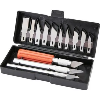 Sada nářadí Řezné nože Sada 13PC - sada 13 kusů řezných hlavic s držadly pro řezání do dřeva