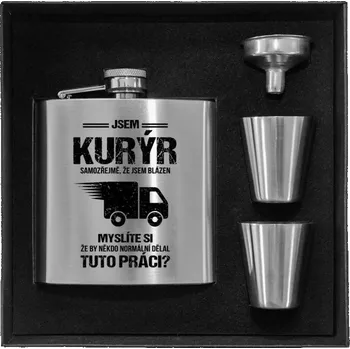 Placatka Placatka v krabičce Samozřejmě, že jsem blázen - kurýr