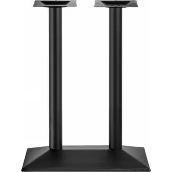 Stolová podnož Line Base Černá kovová dvojitá stolová podnož 38 x 70 x 110 cm