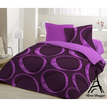 Povlečení Povlečení CLAIR Lila - 210x200 cm + 2x(90x70) cm