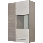 Vitrína BARCELONA - dub severský/písek lesk