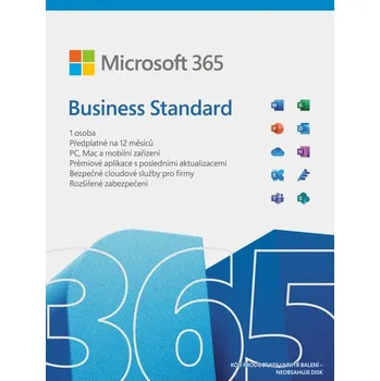 Microsoft 365 Business Standard Mac/Win pro podnikatele CZ