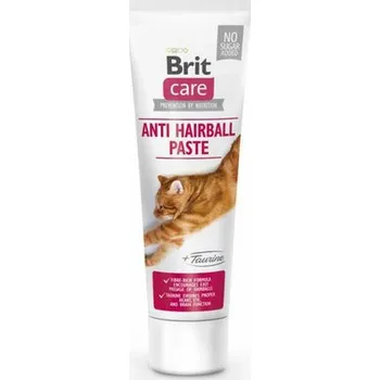 Pamlsek pro kočku Brit Care Cat Paste Antihairball with Taurine 100g