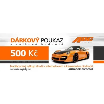 Dárková krabička ADC Dárkový poukaz na odběr zboží v hodnotě 500 Kč