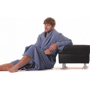 Pánský župan unisex savý župan Vestis 2149 Tampa 5456 denim XXL jeans