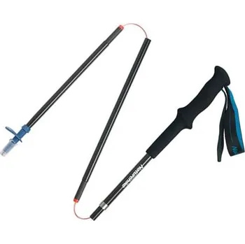 Trekingová hůl Naturehike karbonová skládací treková hůlka ST08 173g - modrá 130 cm