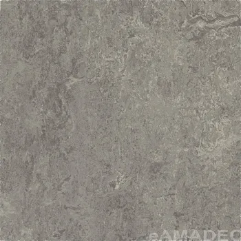 Koberec Forbo Flooring Přířodní Marmoleum Real (2 mm) 2629 - šedé