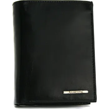 Peněženka Pánská koženková peněženka Sanchez elegant, černá