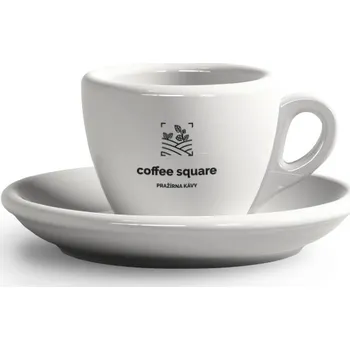 Mechanika Porcelánový espresso šálek s podšálkem