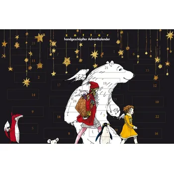 Čokoláda Zotter Adventní kalendář Bio 480 g