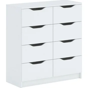 přebalovací pult a komoda Casarredo Komoda KALISTA 8S bílá mat