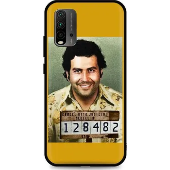 Pouzdro na mobilní telefon Kryt Xiaomi Redmi 9T silikon Pablo Escobar (obal neboli pouzdro na Xiaomi Redmi 9T)