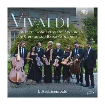 Zahraniční hudba 4CD/Box Set Antonio Vivaldi: Complete Concertos And Sinfonias For Strings And Basso Continuo 2019