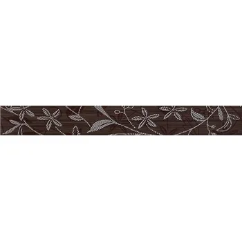 Stavební materiál EBS Tami listela 5x40 brown flower matná