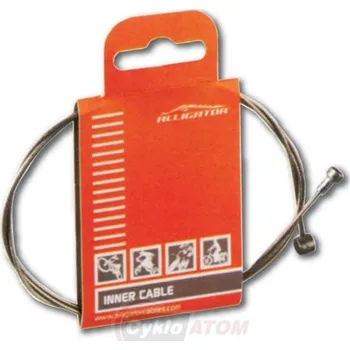 Lanko pro jízdní kolo Lanko řadící Alligator nerez