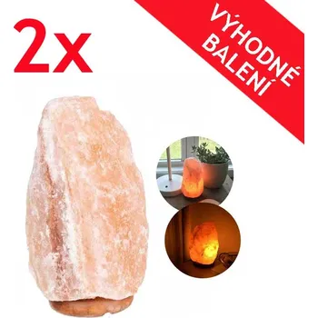 Solná lampa DVOJBALENÍ - Výkonná elektrická solná lampa