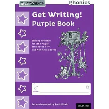 Anglický jazyk Read Write Inc. Phonics: Get Writing! Purple Book Pack of 10 - Miskin, Ruth