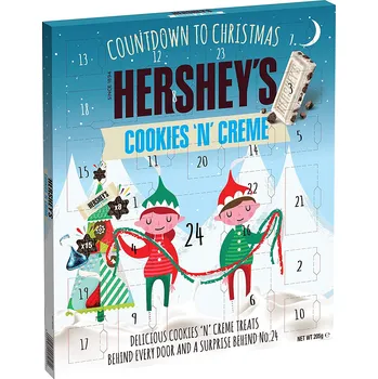 Čokoláda Hershey's Cookies'n'Creme adventní kalendář 205 g