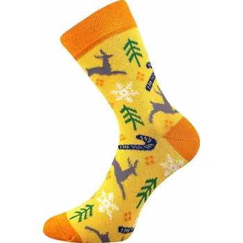 Pánské ponožky Vánoční ponožky Boma jeleni Velikost Boma-ponožky: 43-46