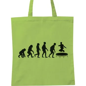 Nákupní taška Nákupní taška unisex s potiskem Evoluce jumping