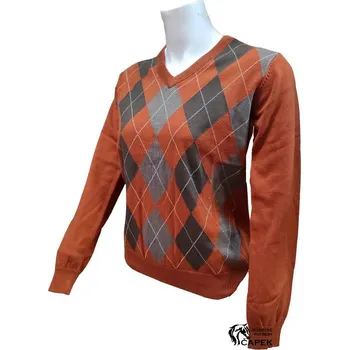 Akční svetr/mikina HKM -MANOR- - Oranžová - S