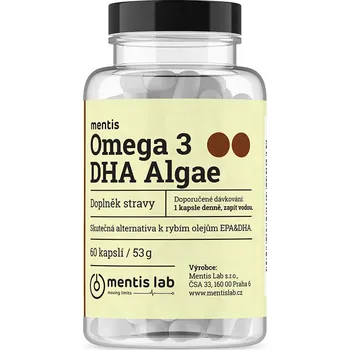 Přírodní produkt Mentis Lab Omega 3 DHA Algae 60 cps.