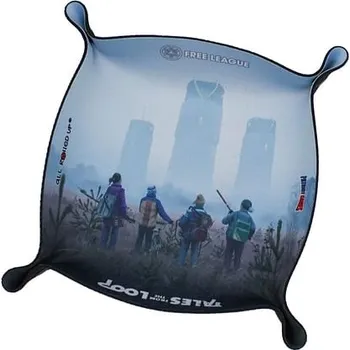 Příslušenství k deskovým hrám All Rolled Up Skládací podložka na házení kostek - Tales from the Loop