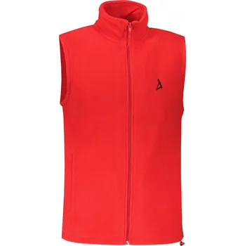 Pánská vesta Pánská fleecová vesta ALTISPORT ALM002518 ČERVENÁ XL