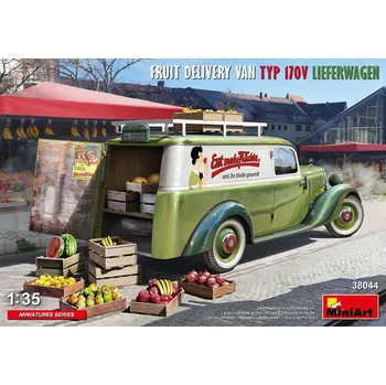 Plastikový model 1:35 Typ 170V Lieferwagen Fruit Delivery Van