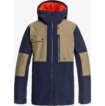 Pánská softshellová bunda BUNDA SNB QUIKSILVER TAMARACK - modrá - S + při osobním odběru 4 076 Kč