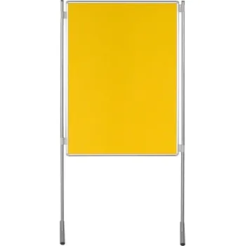 Informační tabulka Textilní paraván ekoTAB žlutý 1500x1200 + doprava zdarma