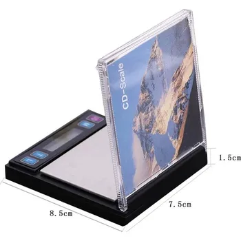 Osobní váha Digitální váha v CD obalu 200g 0,01g