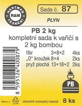 Vařič Hartman Kompletní sada k vařiči + 2 kg bomba