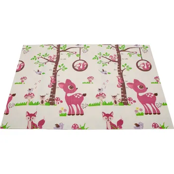 Hrací deka KIK KX6477 2 Žirafa/Jelen