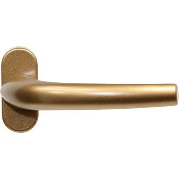 Dveřní kování Walteco Okenní klika se zinkovým jádrem, plast, bronz