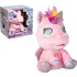 plyšák TM Toys Můj interaktivní jednorožec 25 cm, růžový