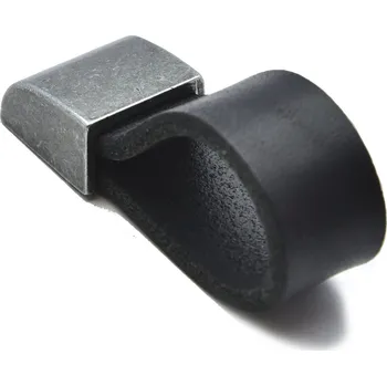 Nábytkové kování Gamet NIKOL černá/ ocel patina 85x23 mm