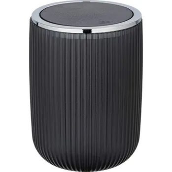 Odpadkový koš Odpadkový koš do koupelny AGROPOLI, 20 cm, šedá, WENKO